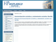 Tablet Screenshot of hispladeco.com